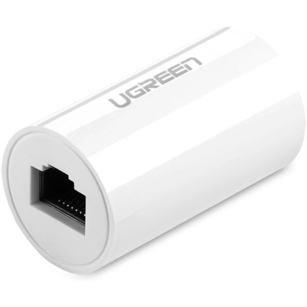 UGREEN RJ45 Coupler Cat7 Cat6 Cat5e Ethernet Cable Extender Female to Female Coupler with Lightning Protection