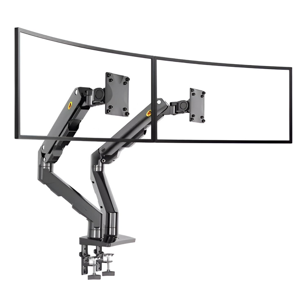  NB North Bayou G55 27″-34″ Dual Monitor Desk Mount TV Bracket