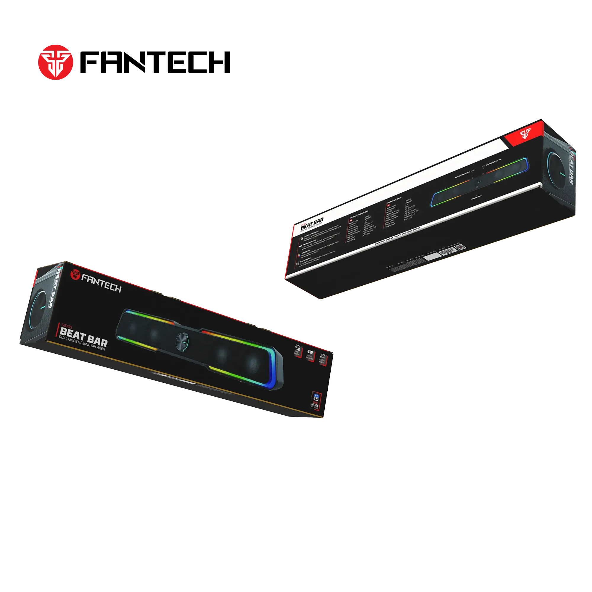 Fantech GS305 BEAT BAR DUAL MODE CONNECTION GAMING SPEAKER