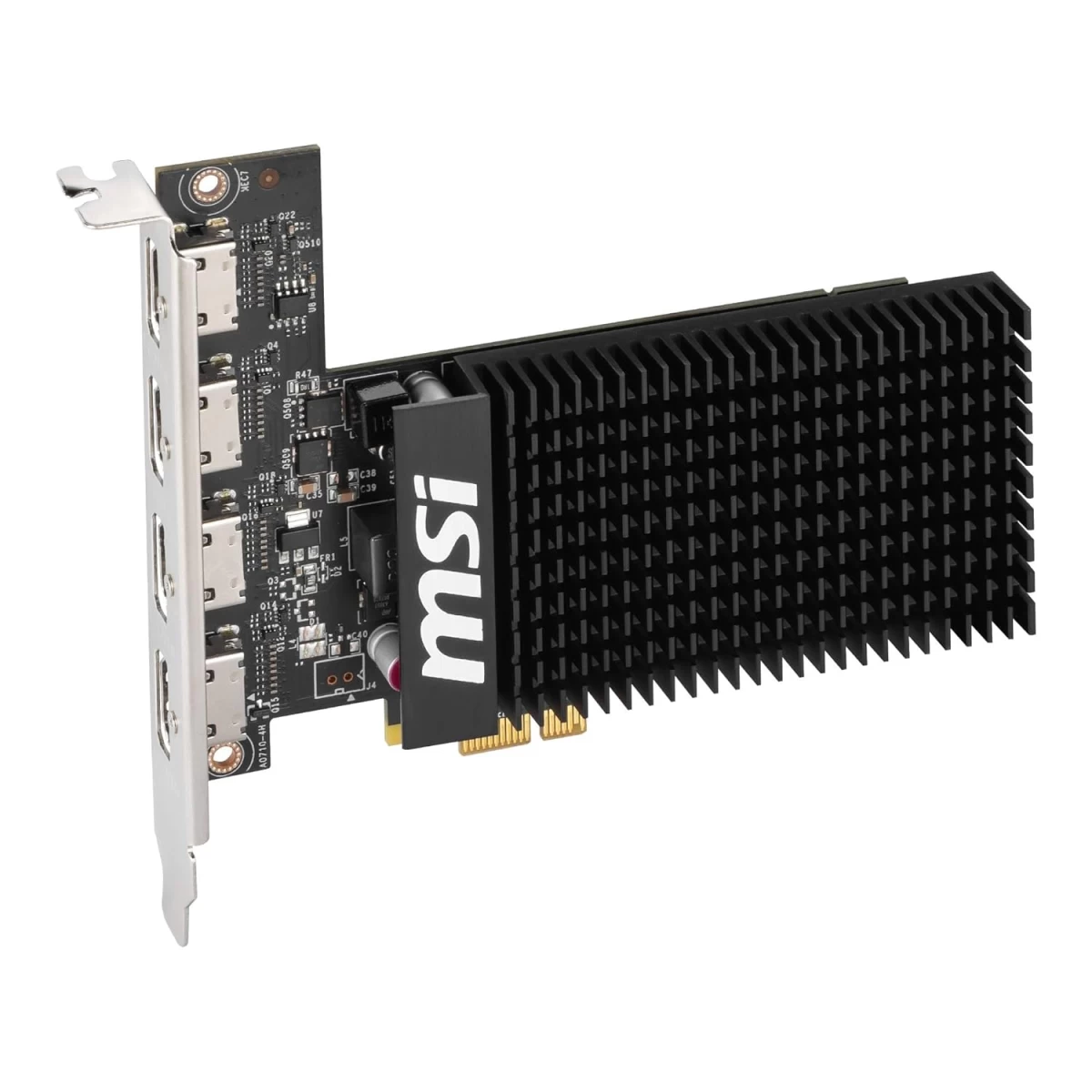 MSI GeForce GT 710 2GD3H 4x HDMI NVIDIA GeForce GT 710 GPU 2GB DDR3 64-bit Memory PCI Express Gen 2.0