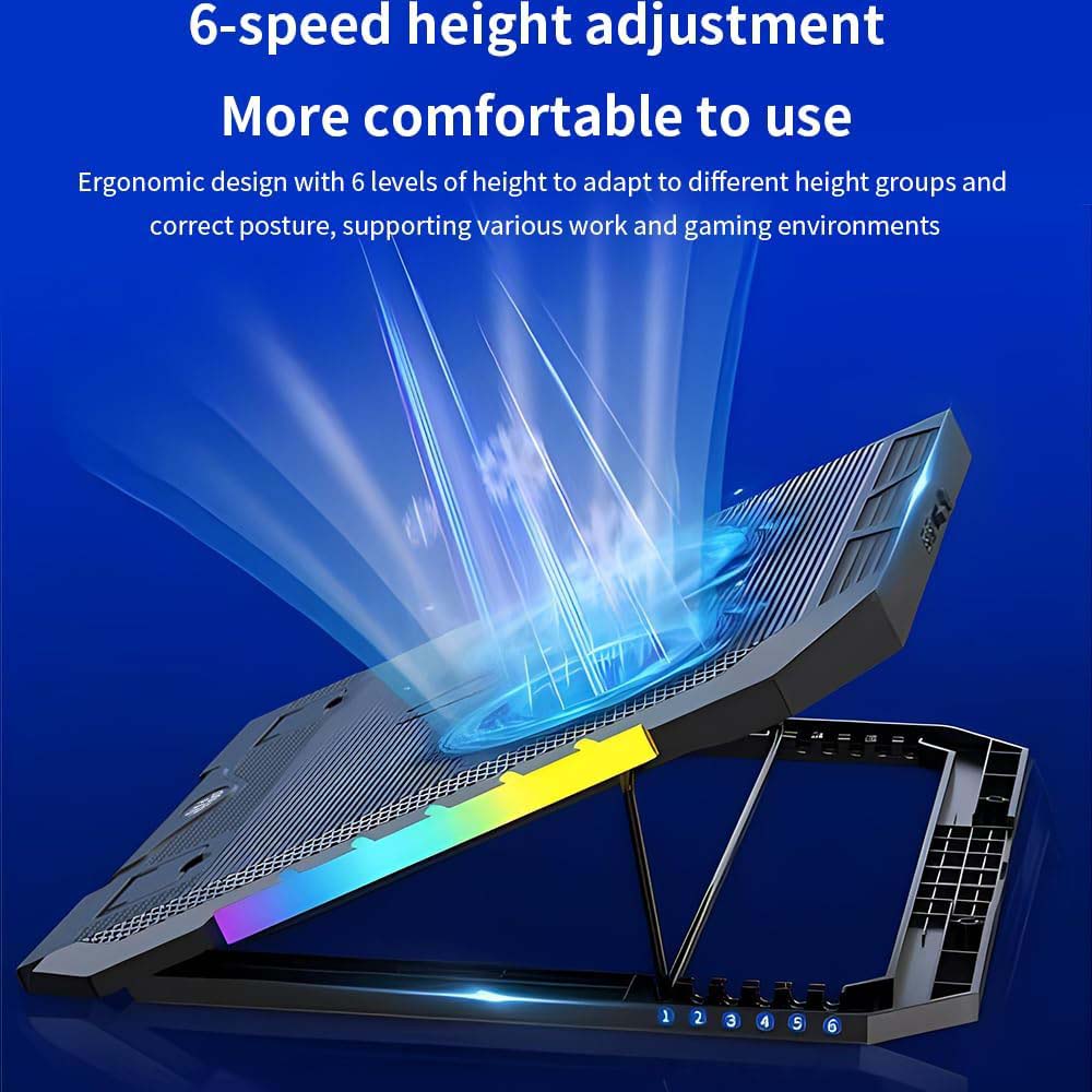 Cooling Pad Gaming Laptop with Mobile Holder S900 - alternate view