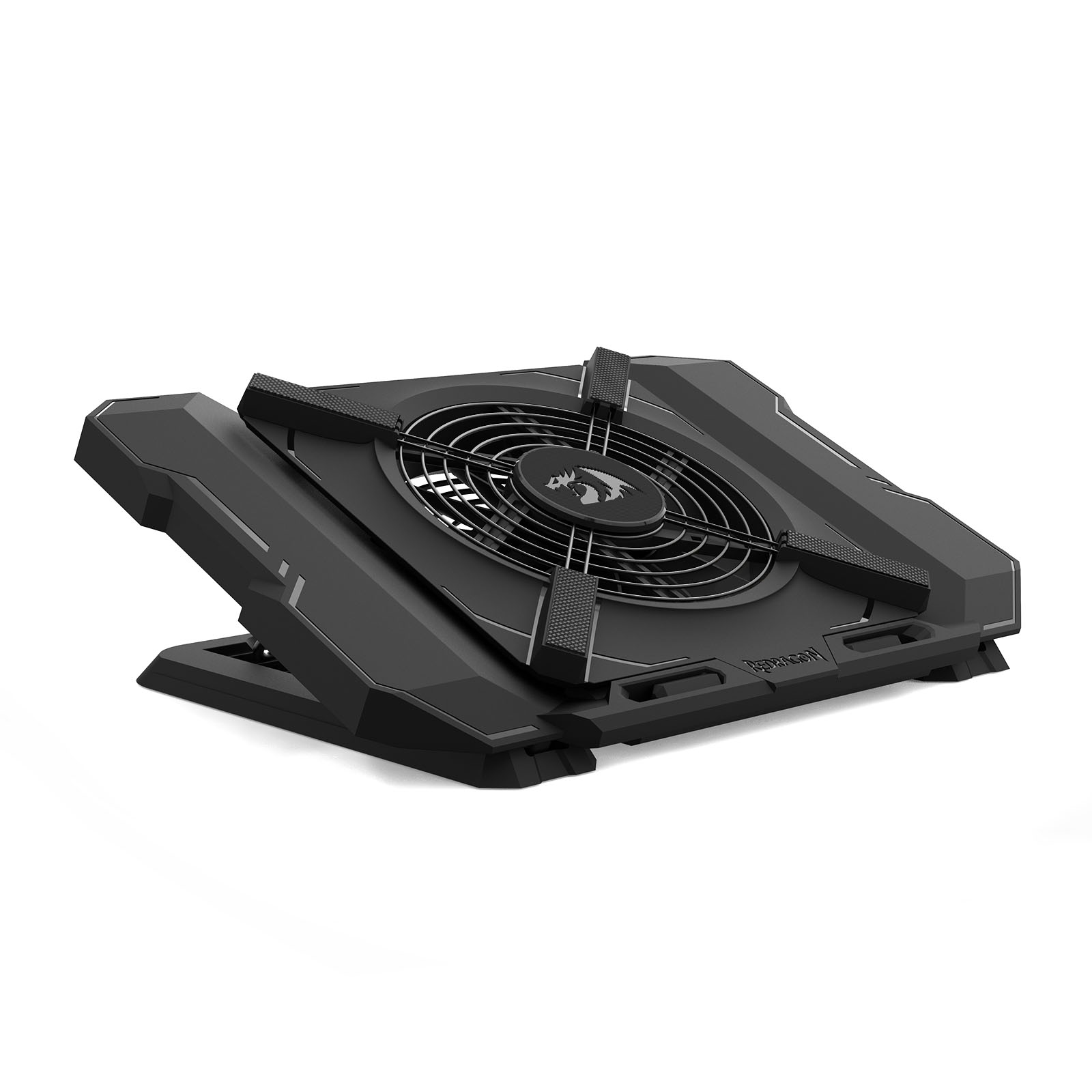 REDRAGON NEUROLINK 180MM FAN USB Adjustable LAPTOP COOLING PAD BLACK