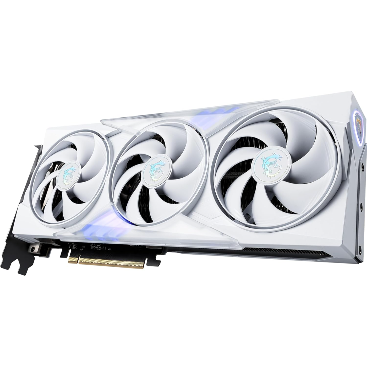Msi Gaming RTX 5060 Ti 8G, Trio OC White Graphics Card (8GB GDDR7,128-bit, Extreme Performance: 2662 MHz, DisplayPort x3 2.1a, HDMI 2.1b, NVIDIA Blackwell Architecture hover