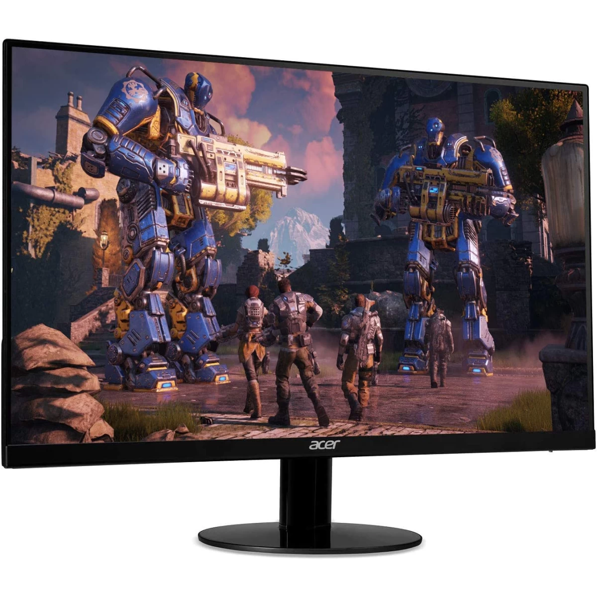 Acer SB241YBI 24” IPS Full HD 75Hz 1ms VRB Ultra-Thin Zero-Frame AMD Radeon FreeSync HDMI Port & VGA Port - Black