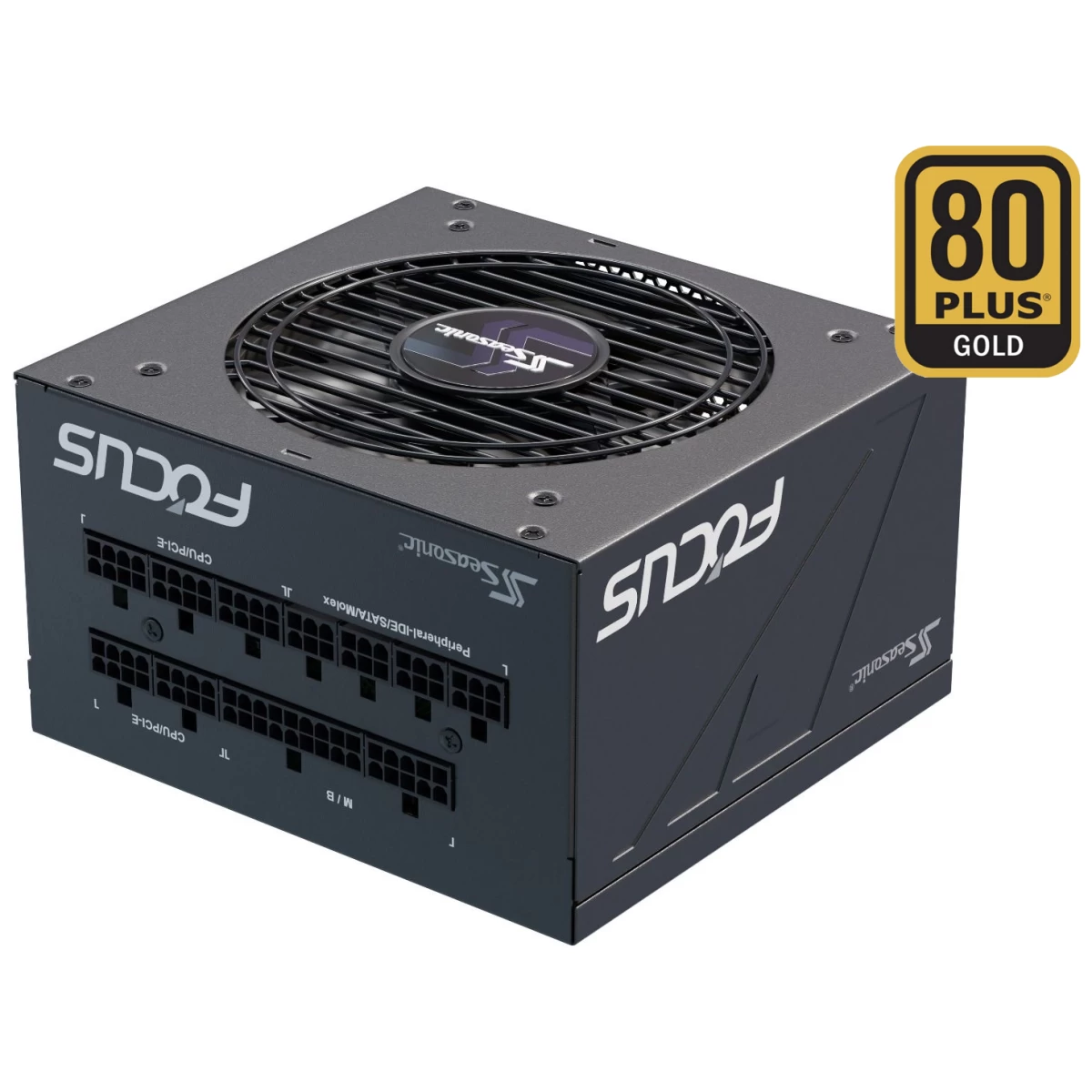 Seasonic FOCUS GX-750 750W 80+ Gold Full-Modular Fan Control in Fanless Silent & Cooling Mode