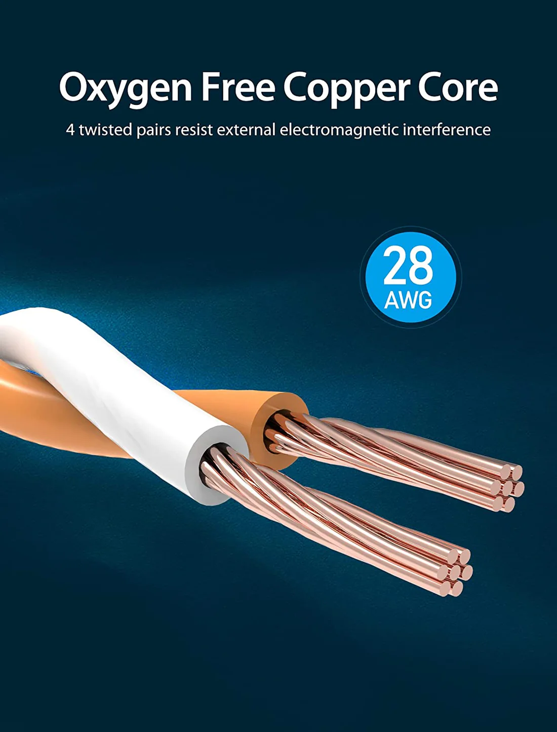 Vention Cat8 SFTP Patch Cable 15M