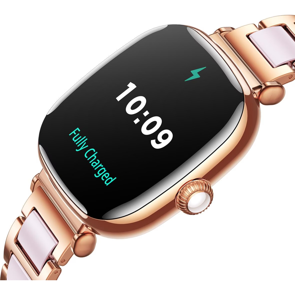 JOYROOM Starlight Series JR-FS1 Smart Watch Bluetooth-Compatible Ceramic Watch (Answer/Make Call)