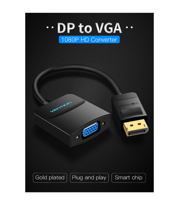 Vention DP To VGA Convertor 0.15M
