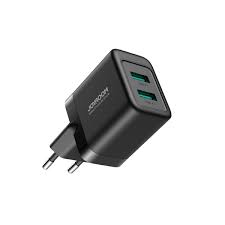 JOYROOM-TCN01 2.4A 2USB Charger-Black