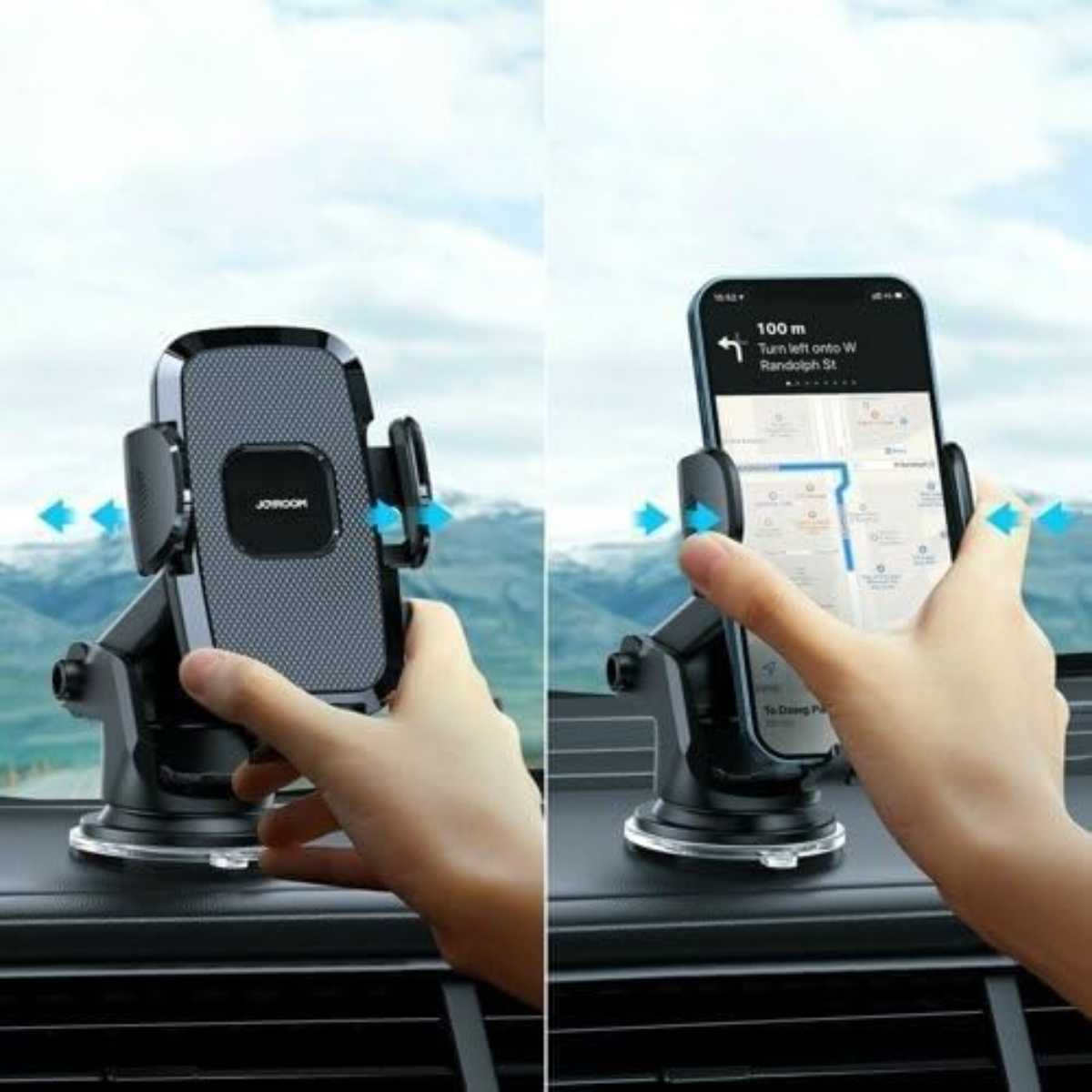 JOYROOM JR-ZS259 High Quality Mechanical Car Phone Mount Holder