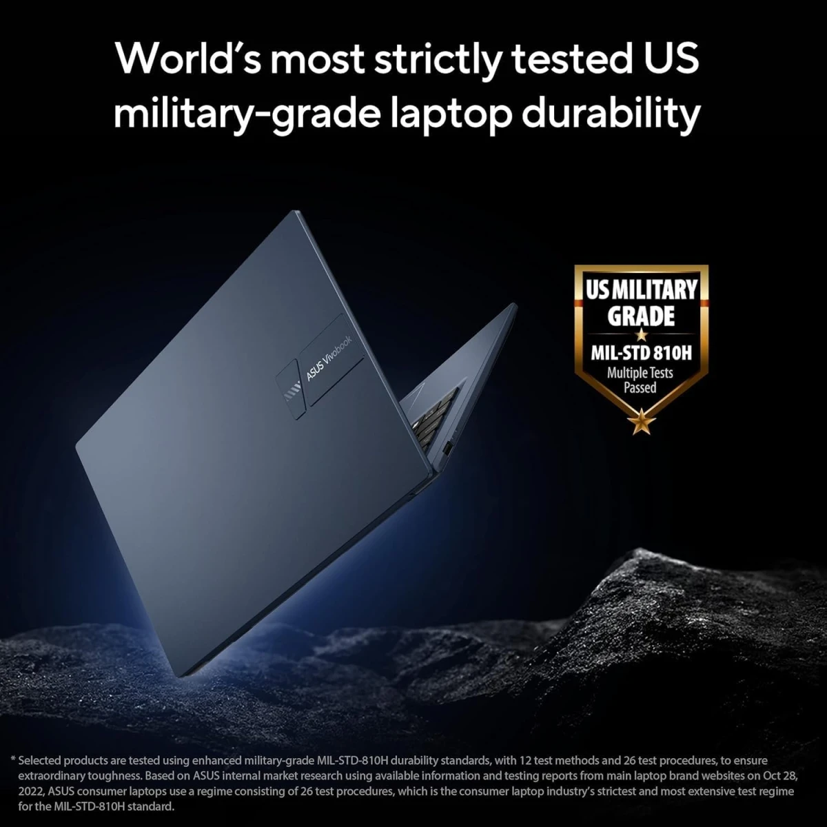 ASUS NEW Vivobook 14 (2023) X1404VA NEW 13th Gen Intel Core i7 10-Cores Thin & Light Military-Grade (Customized) - Quiet Blue