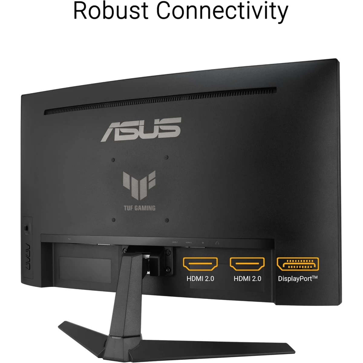 Asus TUF VG27VQ3B 27" Curved 1500R Full HD 180Hz 1ms DCI-P3: 90% FreeSync Shadow Boost Enhances w/ Speaker - Black