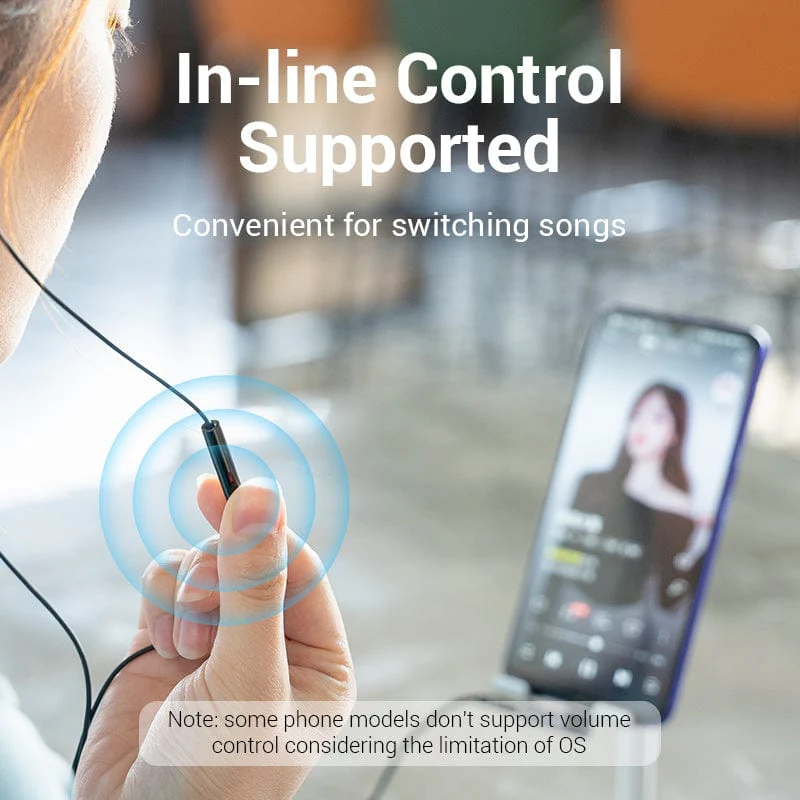 Vention Type C to 3.5 Jack Female Earphone Aux Connecter USB Type C to Jack 3.5 mm Adapter for Xiaomi Honor Huawei P40 mate 30