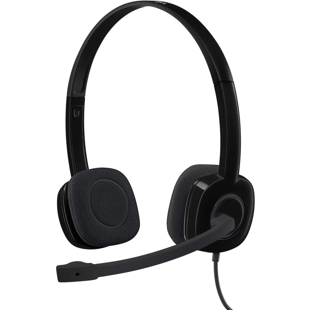 Logitech H151 Stereo Headset with Noise-Cancelling Mic 3.5mm Audio Jack