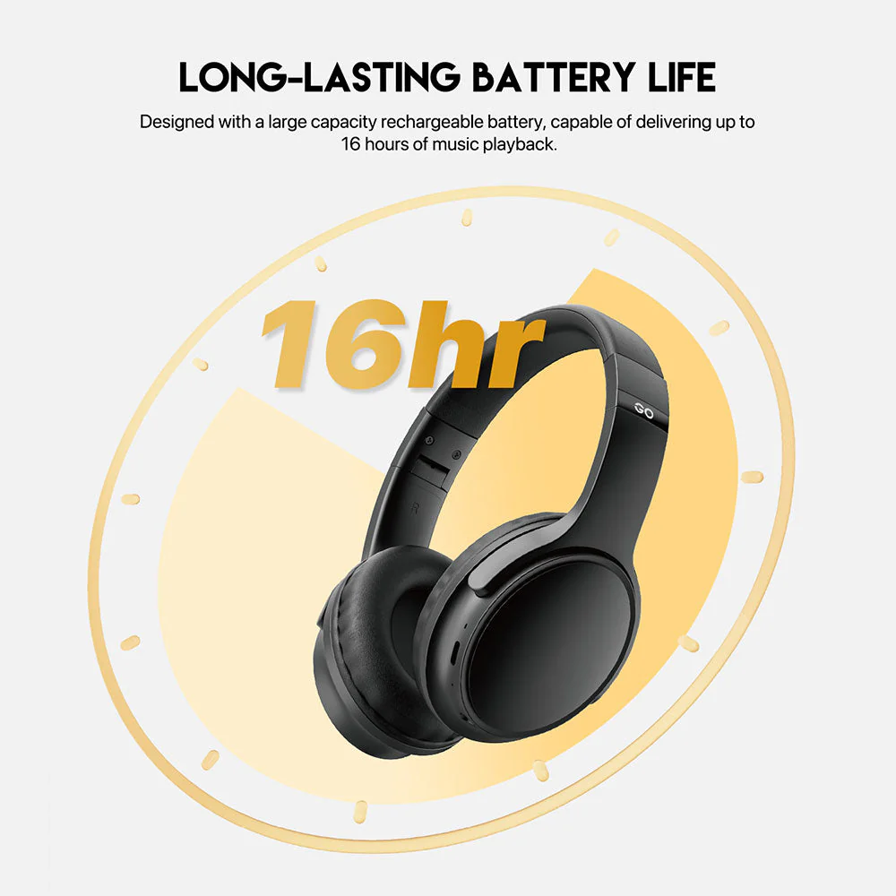 FANTECH WH03 GO MOVE Bluetooth 5.0 Wireless Headphone Dual Connection