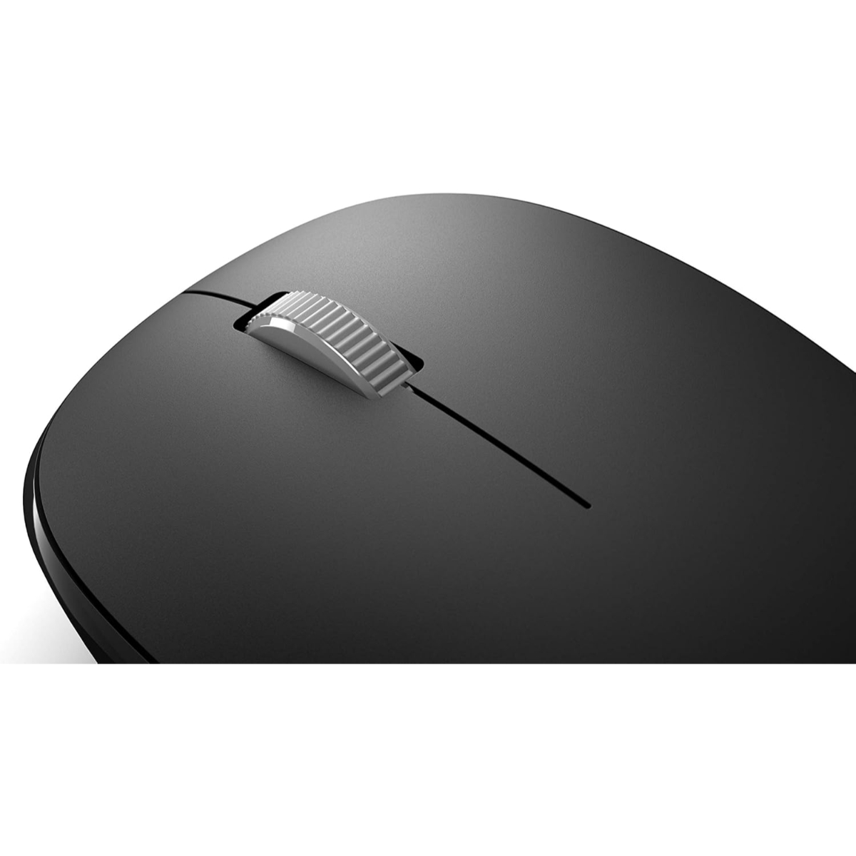 Microsoft Bluetooth Mouse - Black. Comfortable design, Right/Left Hand Use, 4-Way Scroll Wheel, Wireless Bluetooth Mouse for PC/Laptop/Desktop, works with for Mac/Windows Computers