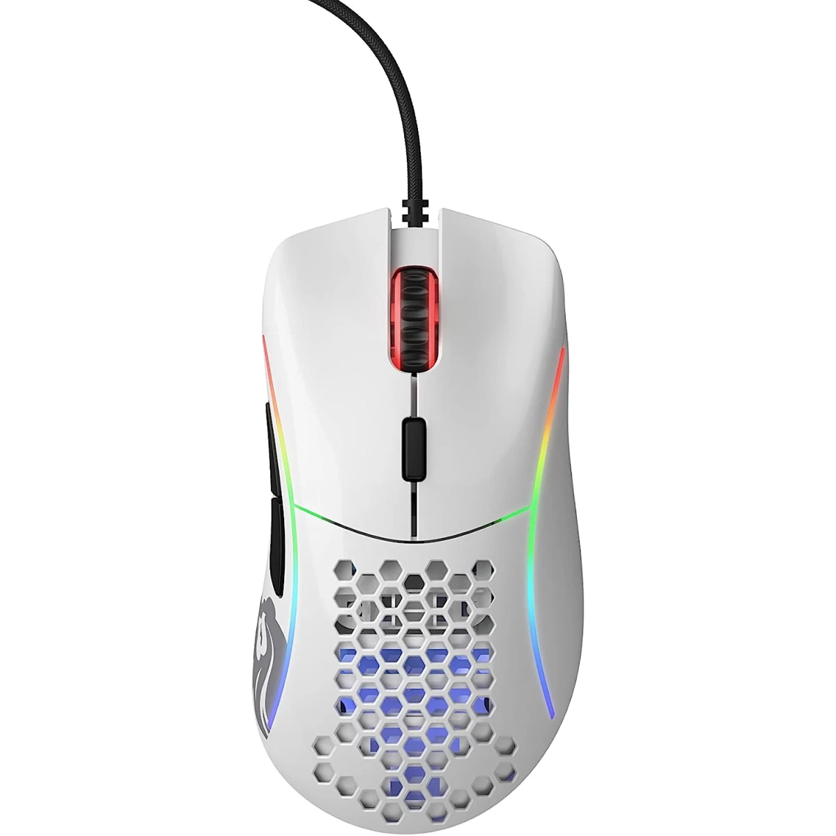 Glorious Model D 68G Superlight Honeycomb Mouse RGB USB Mouse - Matte White