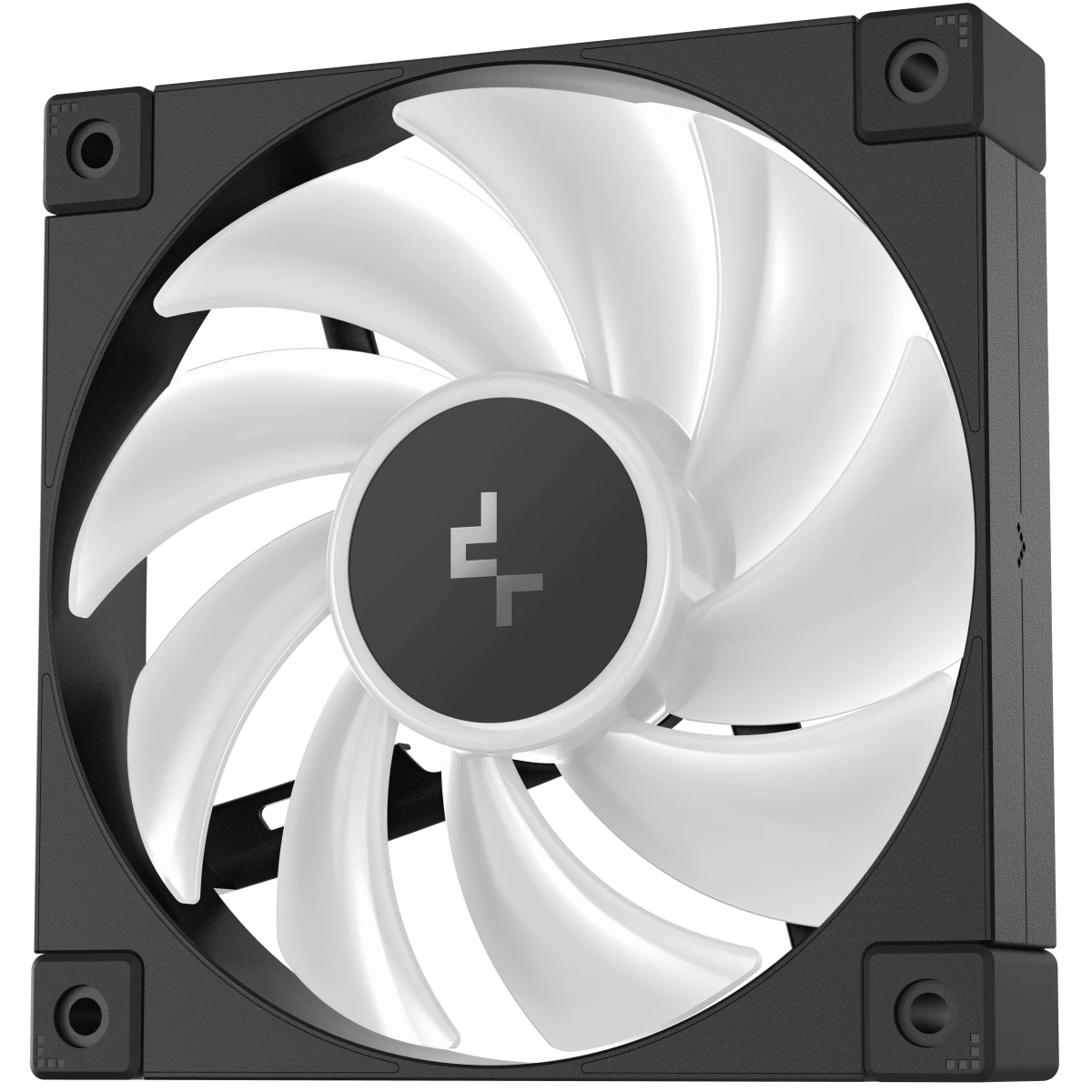 DeepCool FD12 ARGB 120mm Fan Speed: 400~2050 RPM Airflow: 63.6 CFMFan - Air Pressure: 2.56 mmAq - Fan Connector: 4-pin PWM Hydro Bearing, Pack of 3, Black
