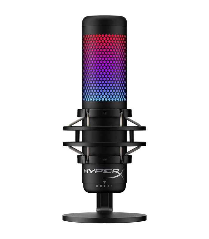 HP HyperX QuadCast S RGB USB Condenser Microphone for PC, PS4, PS5 and Mac