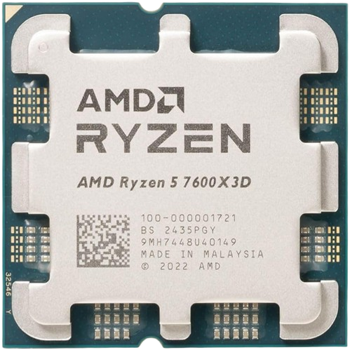 AMD AM5 Ryzen 5 7600X3D Tray 4.1GHz MAX Boost 4.7GHz 6xCore 65W / 4.7 GHz / Sockel AM5, Tray
