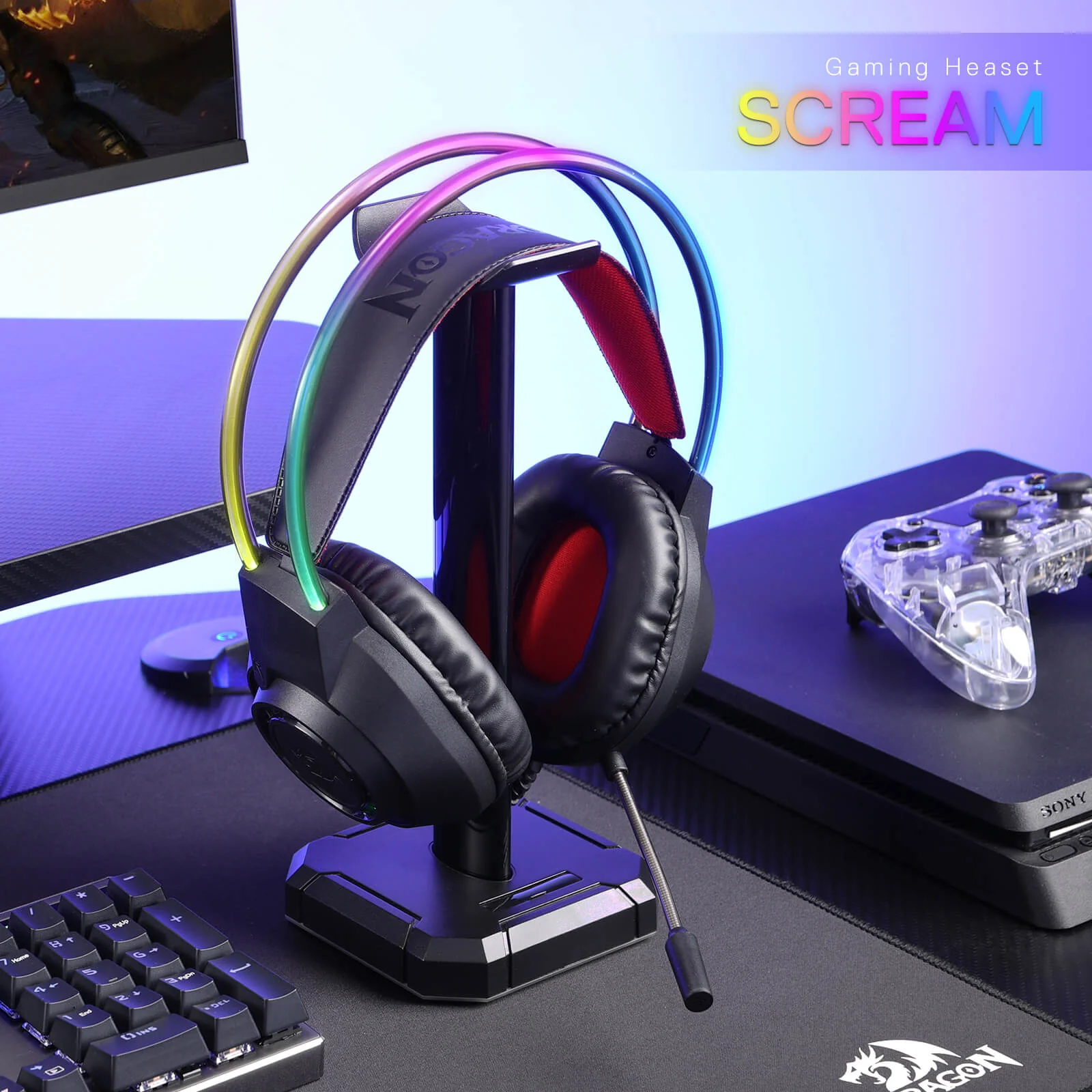 Redragon SCREAM H231 Wired Gaming Headset