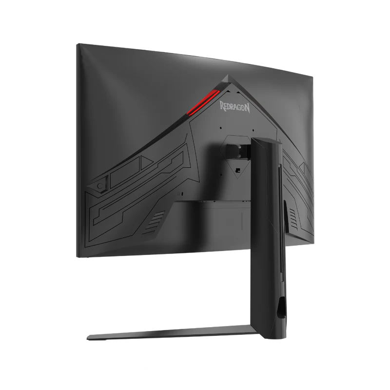 REDRAGON GAMING MONITOR Q2712RVC 27" Fast VA ,1500R Curved ,HDR support , Quad HD (2560 x 1440) resolution (2K) ,180Hz 1ms Adjustable Stand, RGB Light