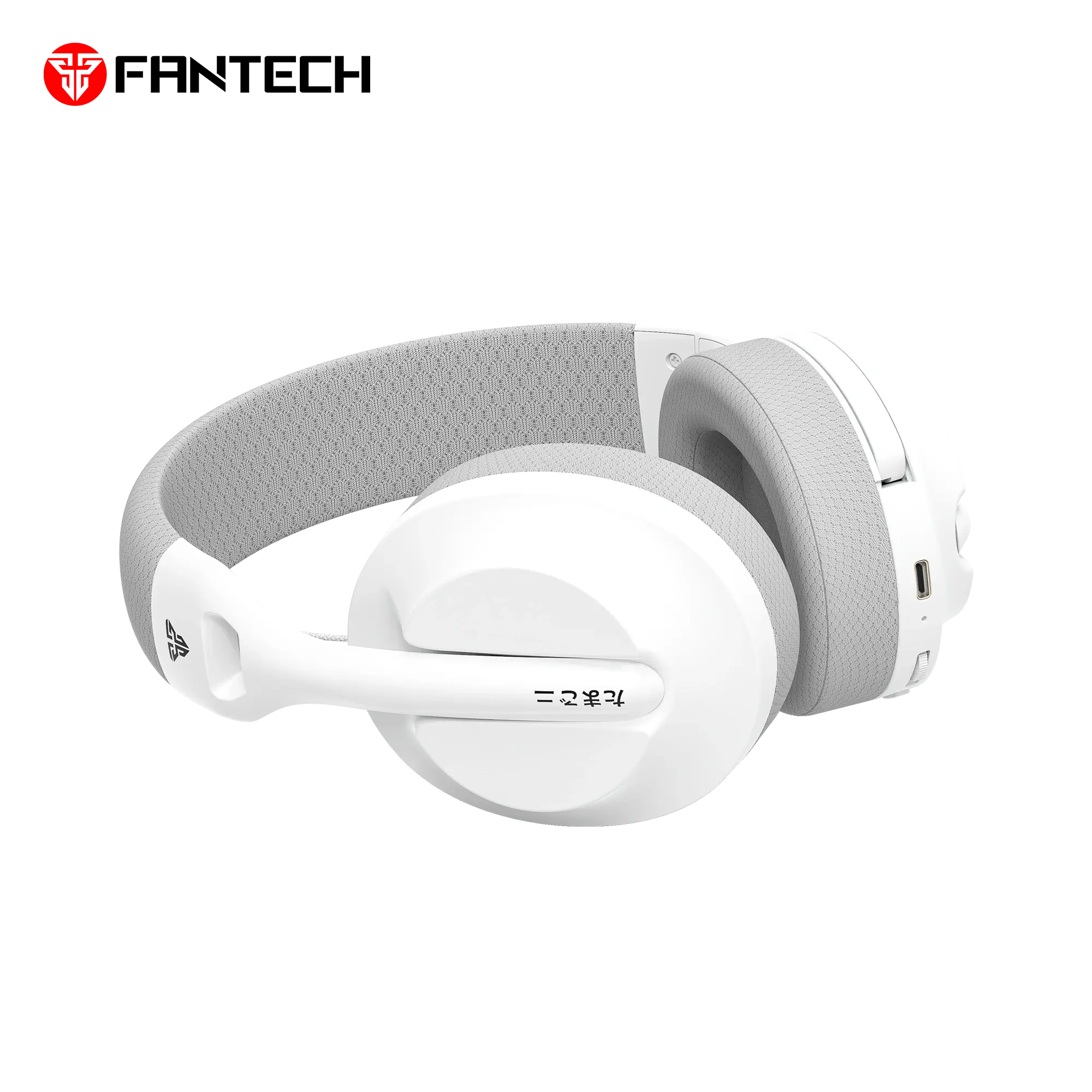 FANTECH WHG04 TAMAGO II Multi-Platform BT 2.4GHZ Wireless & WIRED Gaming Headset UP TO 22 HOURS-White