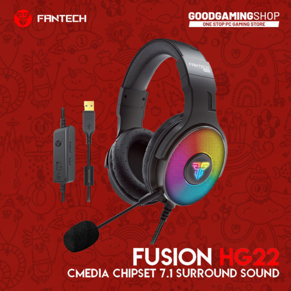 FANTECH Fusion HG22 Virtual 7.1 Surround Gaming Headset