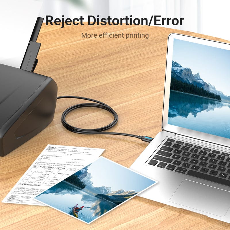 Vention USB Printer Cable USB 2.0 Type A Male To B Male Sync Data Scanner Printer Cable USB Printer 5M