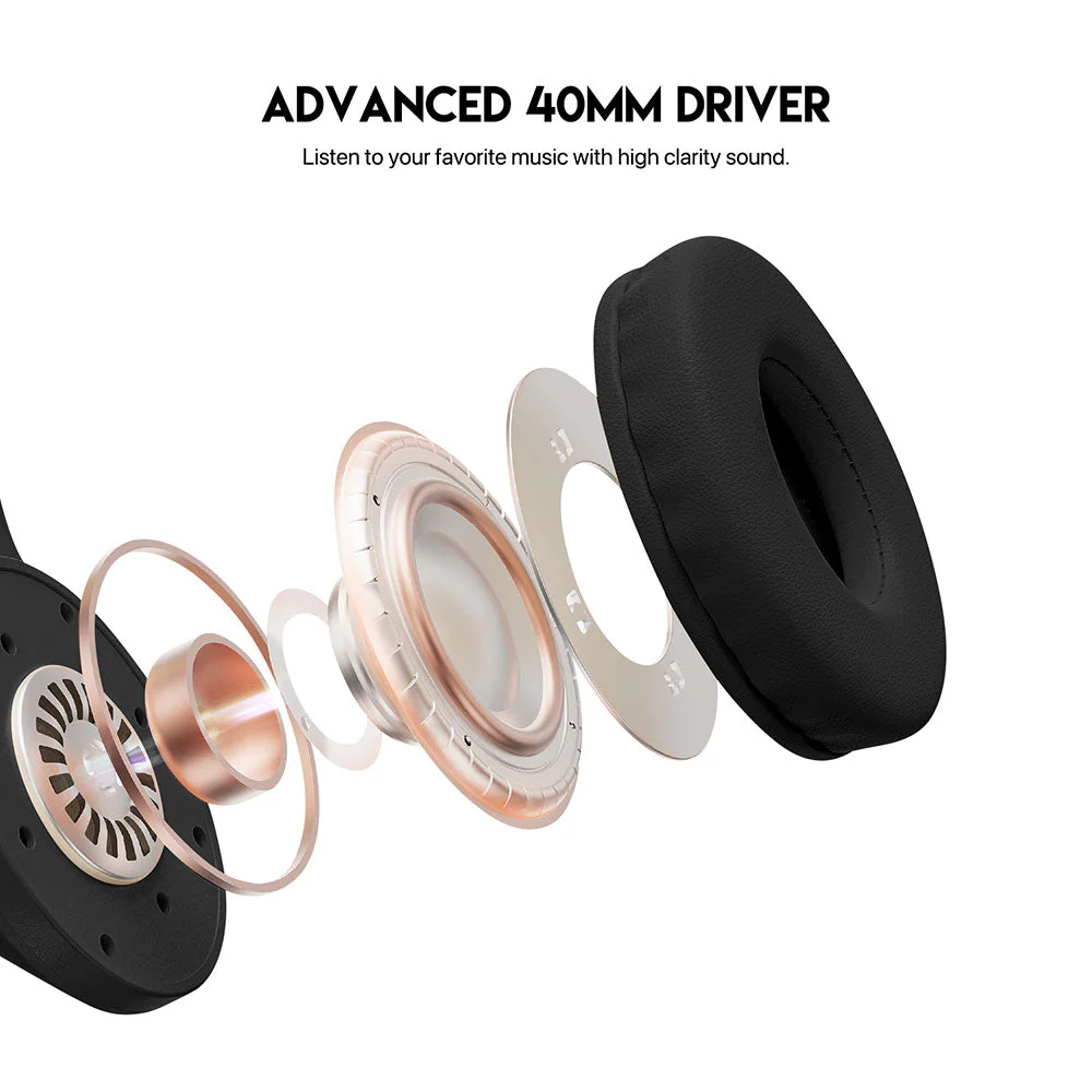 FANTECH WH03 GO MOVE Bluetooth 5.0 Wireless Headphone Dual Connection
