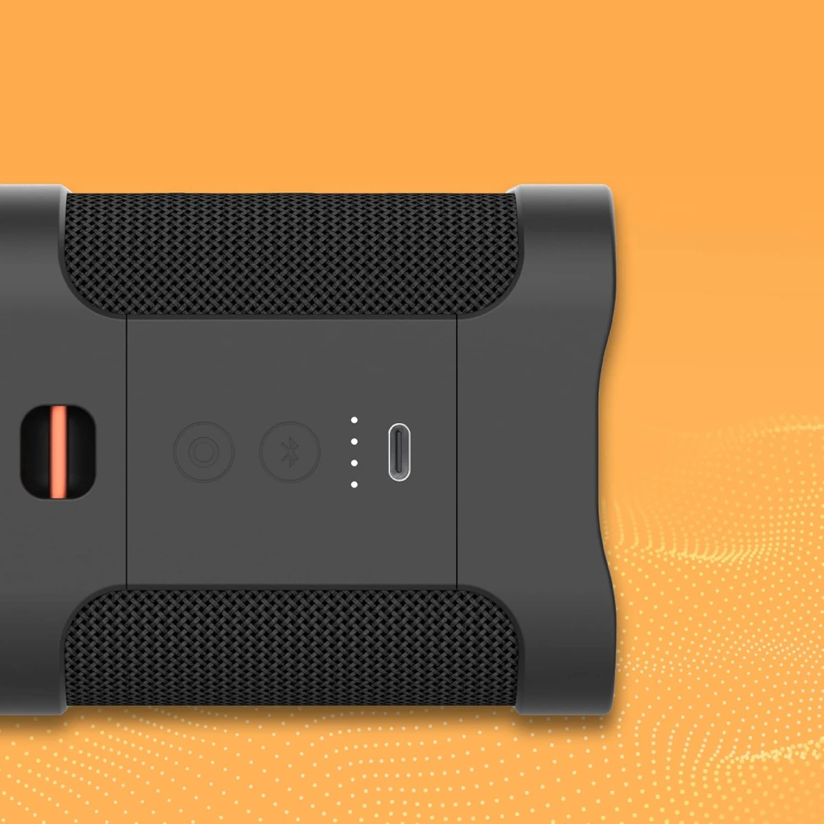 Skullcandy Terrain Mini Wireless Bluetooth Speaker - IPX7 Waterproof Portable with Dual Custom Passive Radiators, 14 Hour Battery, Nylon Wrist Wrap, & True Stereo - Black