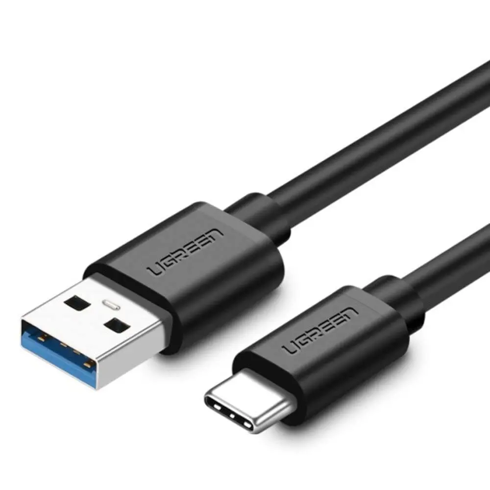 UGREEN USB 3.0 A to Type C Cable 2M Male to Male Nickel Plating Fast Charging Data Transfer Smartphone Adapter