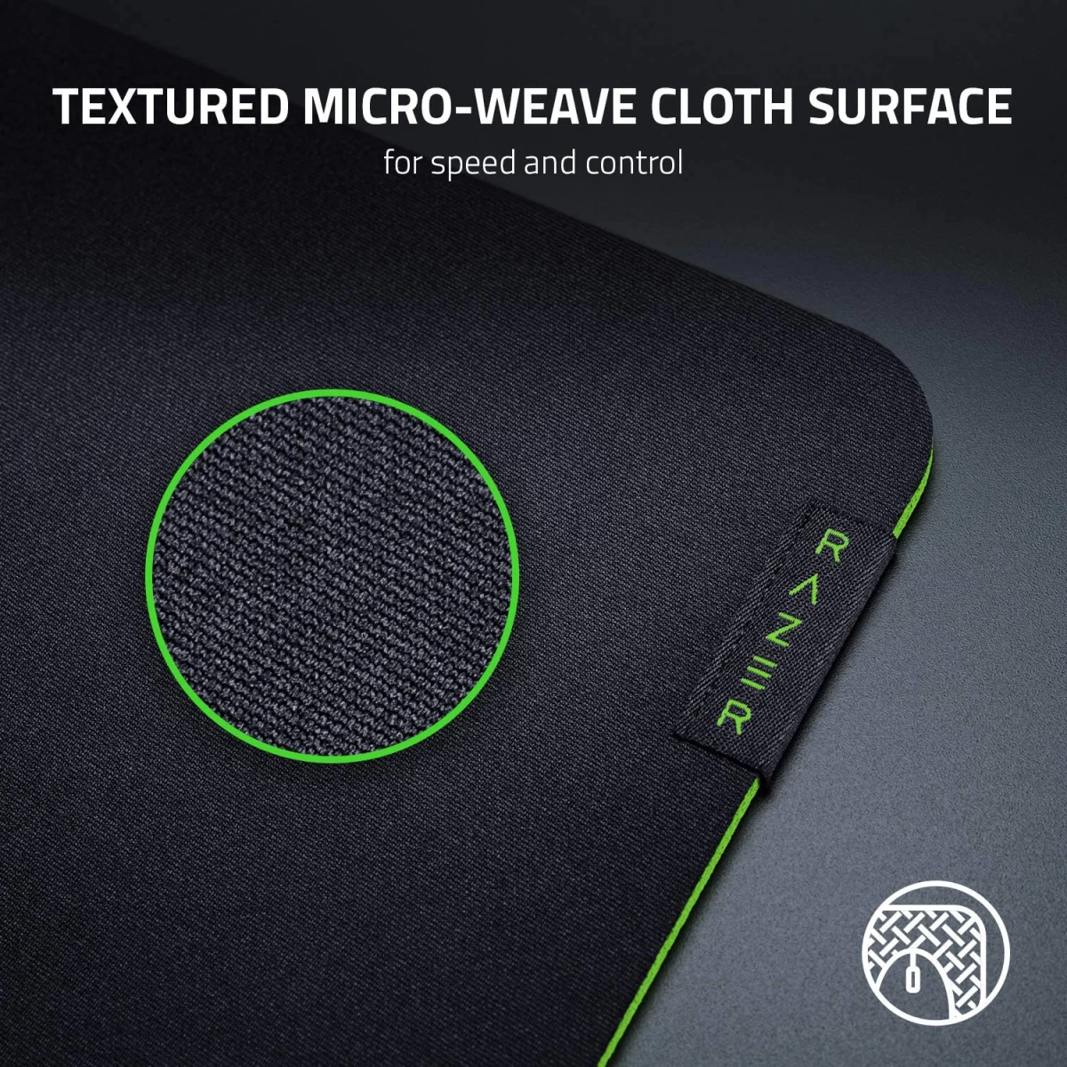 Razer Gigantus v2 Cloth Gaming Mouse Pad Medium - Classic Black