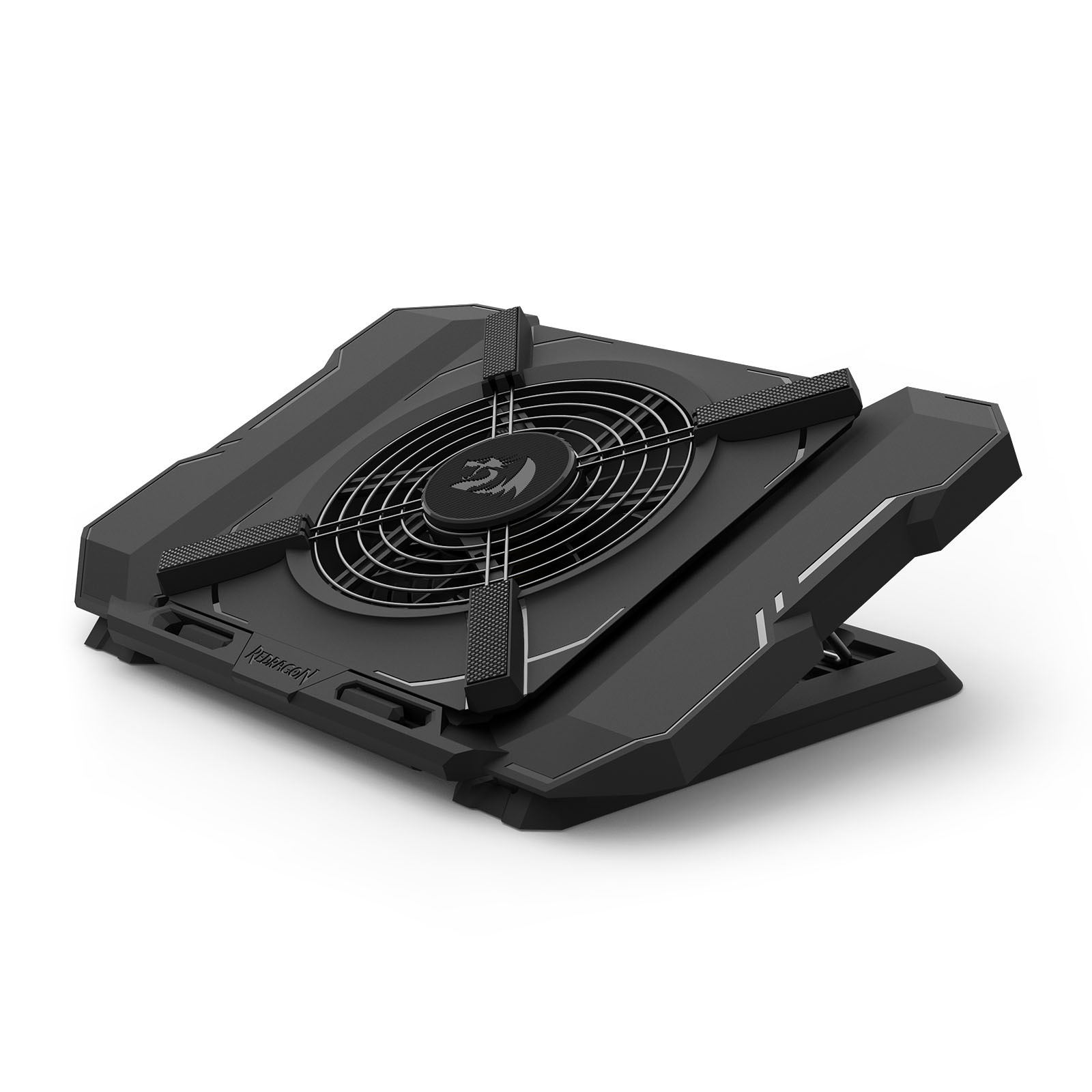 REDRAGON NEUROLINK 180MM FAN USB Adjustable LAPTOP COOLING PAD BLACK - alternate view