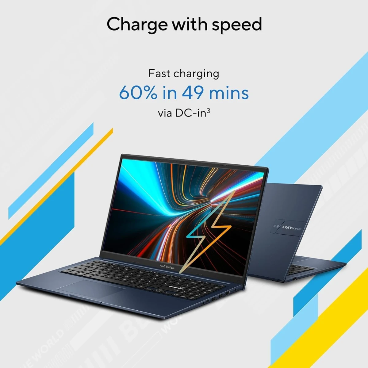 ASUS NEW Vivobook 14 (2023) X1404VA NEW 13th Gen Intel Core i7 10-Cores Thin & Light Military-Grade (Customized) - Quiet Blue