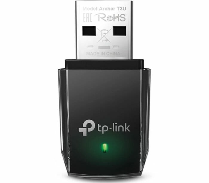 TP-Link Archer T3U AC1300 USB 3.0 Dual Band 5 GHz Wireless Dongle