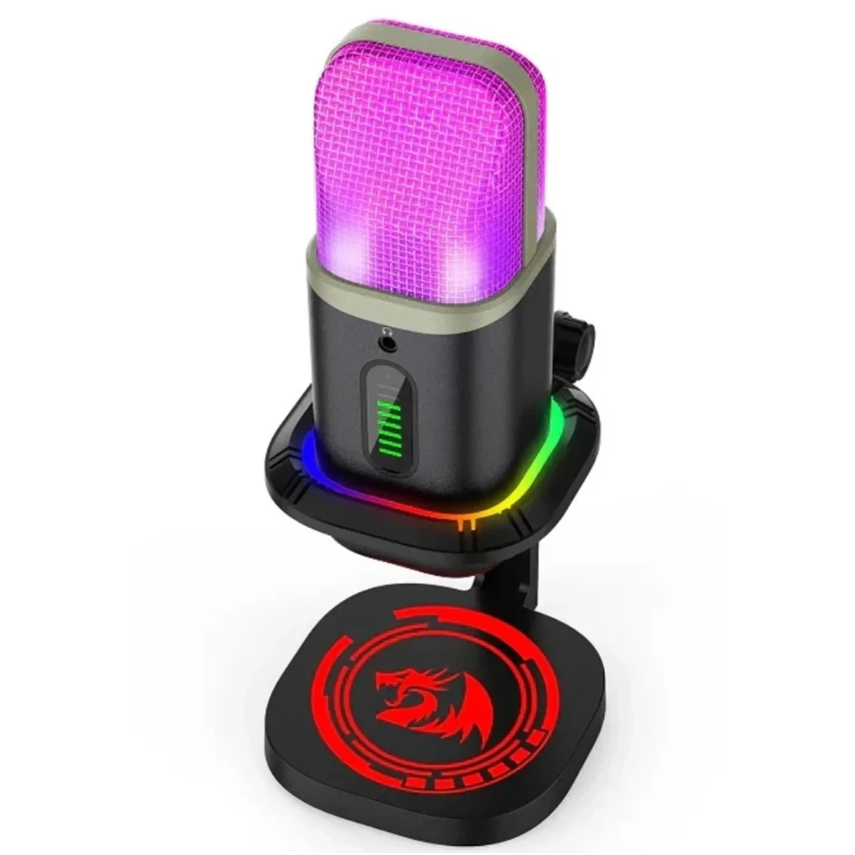 Redragon GM305 Echowave Wired Gaming Microphone Designed for professionals- High quality audio, clear and natural sound quality for live streamers