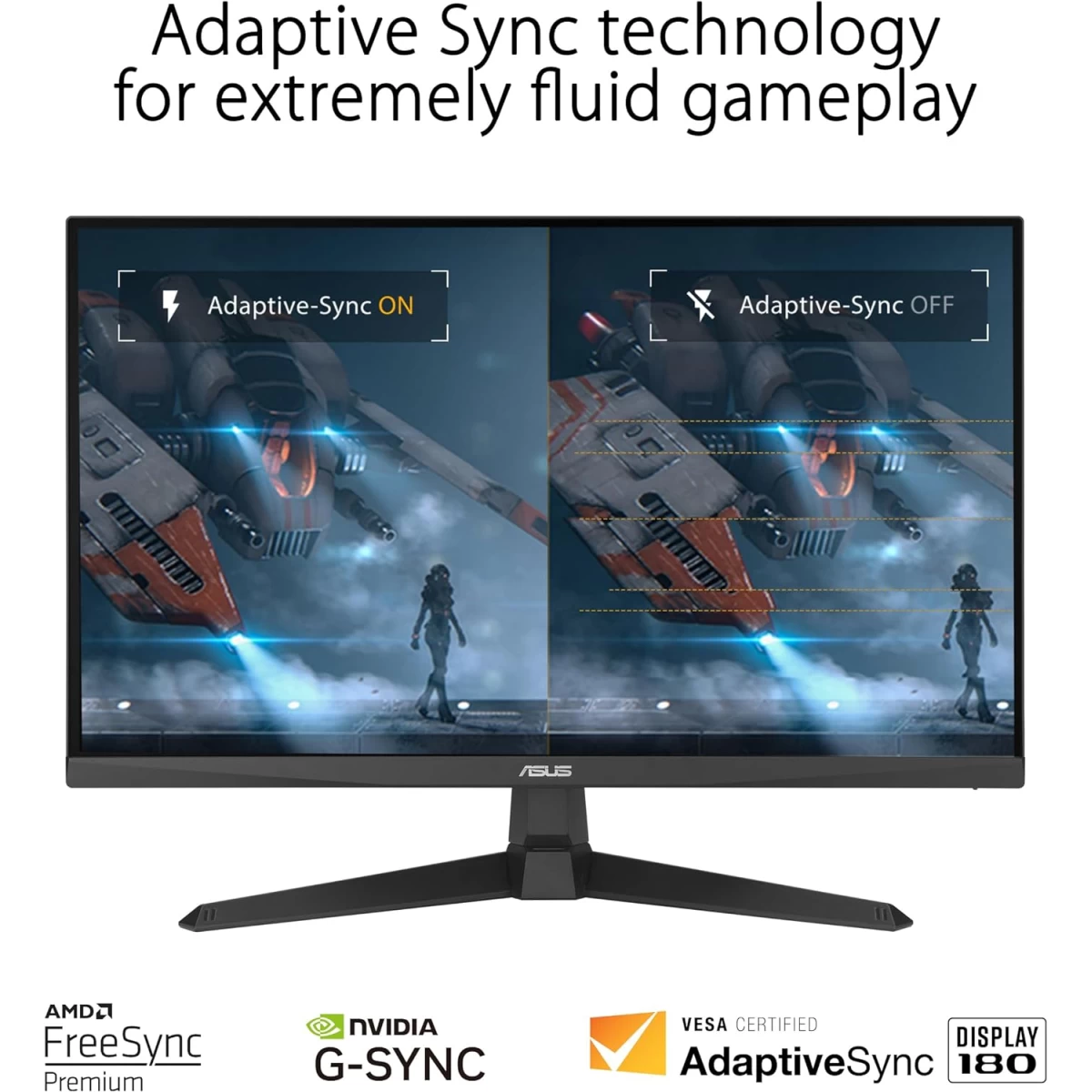 Asus TUF VG279Q3A 27" Fast IPS Full HD 180Hz 1ms G-Sync Compatible Extreme Low Motion Blur Sync w/ Speaker