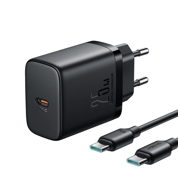 JOYROOM JR-TCF11 25W Fast Charger +C-C Cable 1m