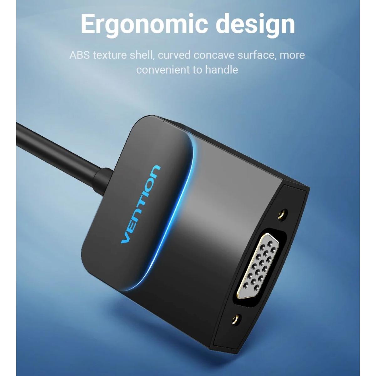 Vention HDMI to VGA Converter 0.15M Black