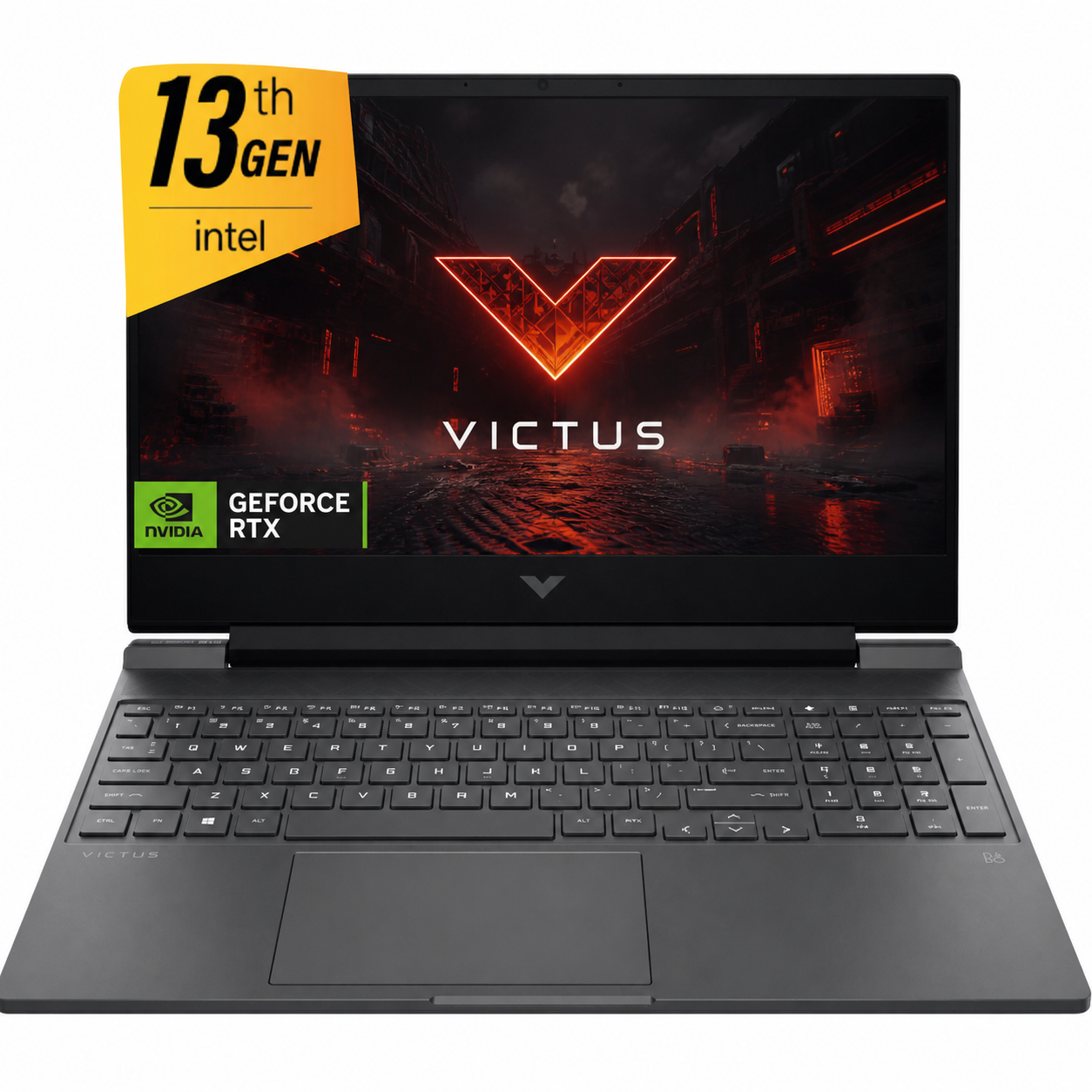 HP Victus Gaming Laptop 15-fa2309TX, Intel Core™ i7-13620H Up to 4.9GHz, NVIDIA GeForce RTX 5050 8GB GDDR7, 24GB DDR5, 1TB SSD, 15.6" FHD IPS 144Hz, Windows 11 Home - Mica Silver