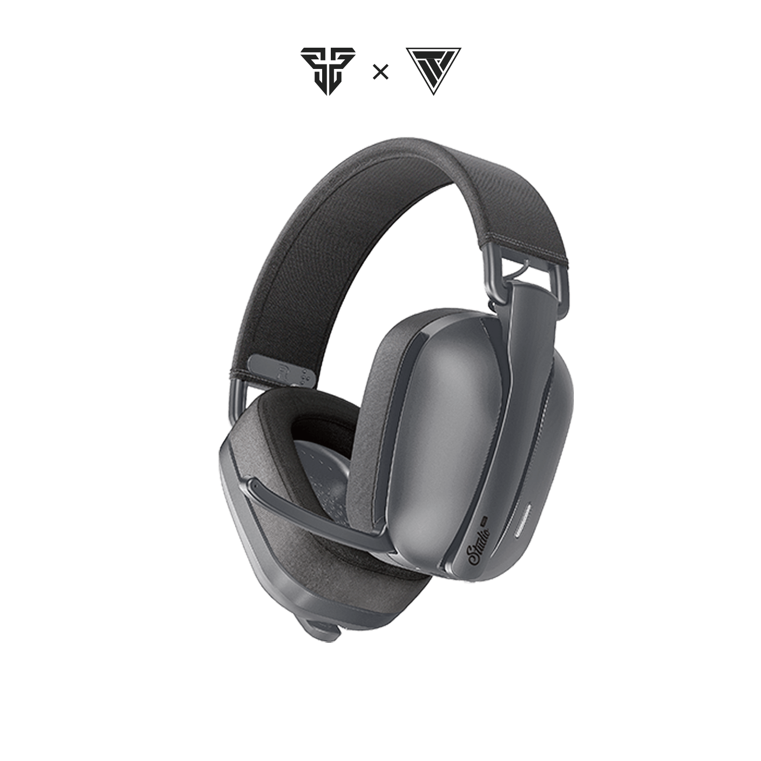 FANTECH STUDIO PRO WHG03 7.1 SURROUND SOUND BLUETOOTH & WIRELESS GAMING HEADSET – GREY WITH USB DONGLE FOR PHONE USAGE
