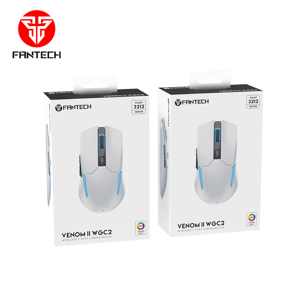 FANTECH VENOM II WGC2 SPACE EDITION WIRELESS PRO-GAMING MOUSE