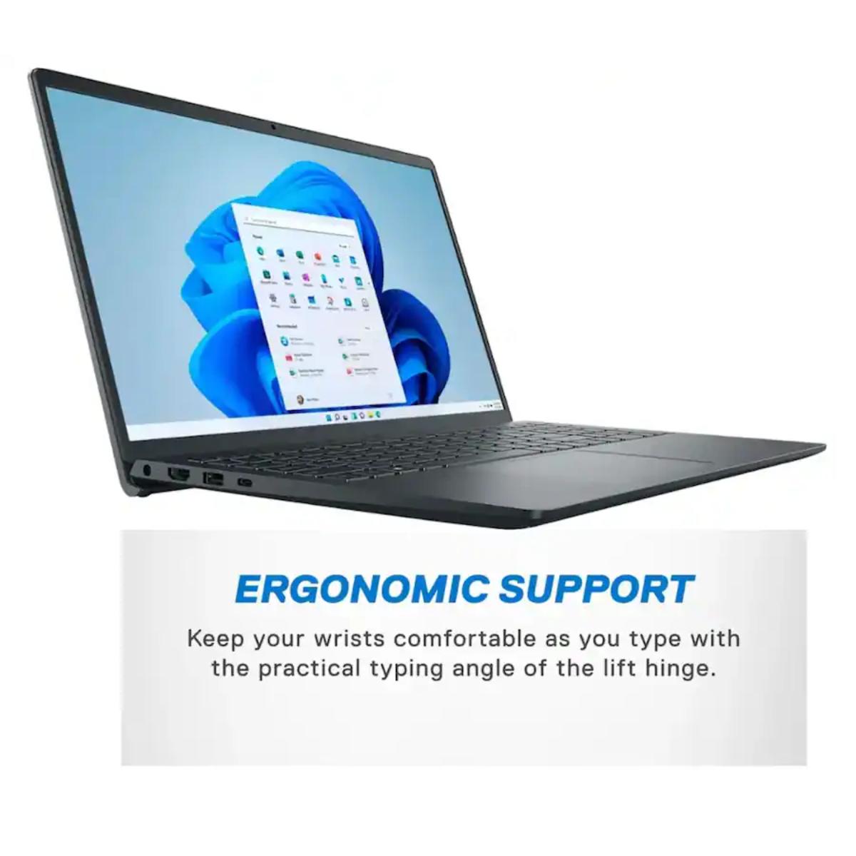 Dell Inspiron 15 i3530 (2025) NEW 13Gen Intel Core i5-1334U 10-Core Touchscreen Laptop15.6" IPS Display & 8G DDR4 Memory (Customized) - Carbon Black-Windows 11 S-Mode