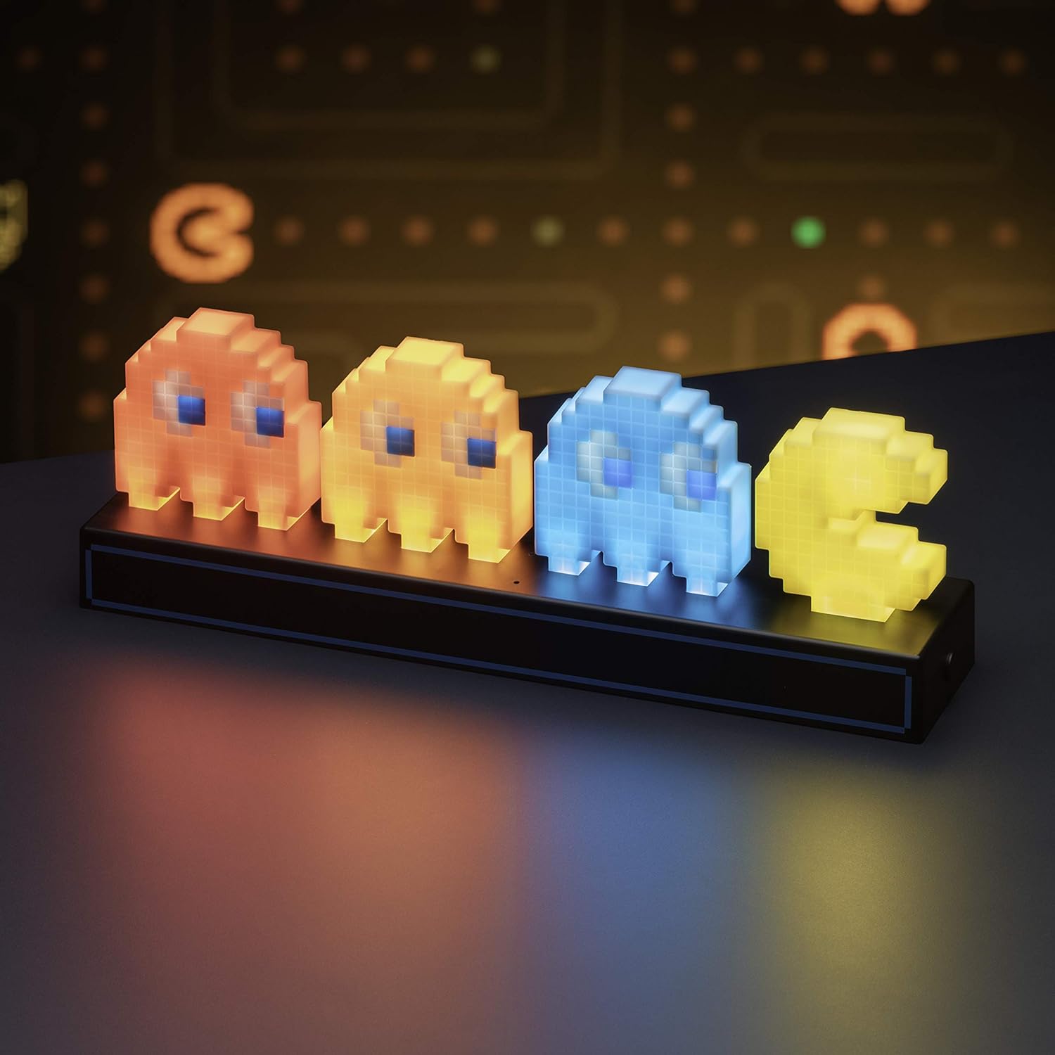 Pac Man and Ghosts Light, Pac Man Collectable Figure Lamp