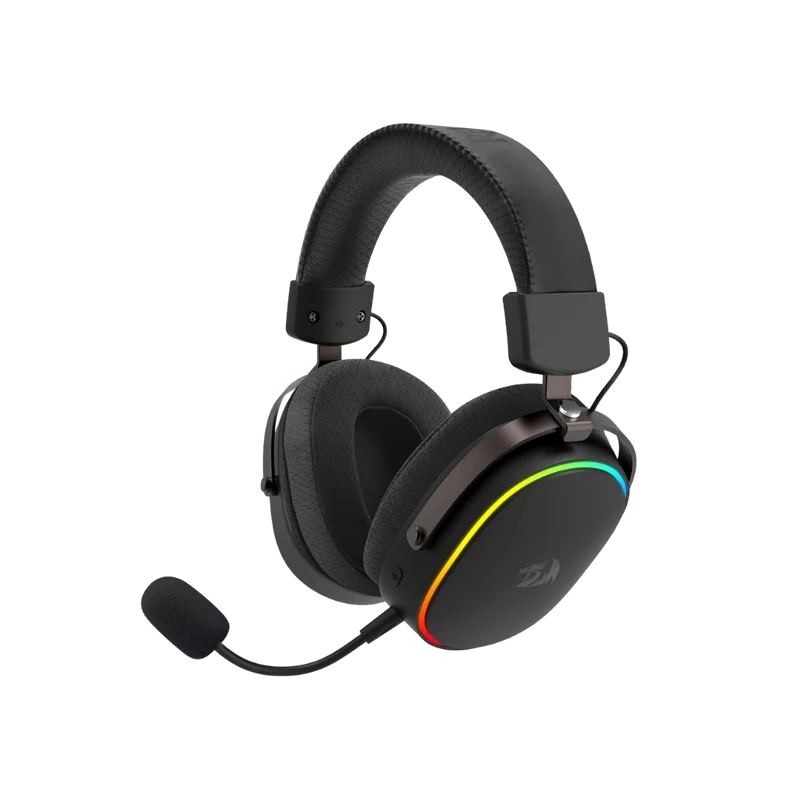 Redragon H831 Gaming Headset, RGB, 2.4GHz/BT/Wired, Black