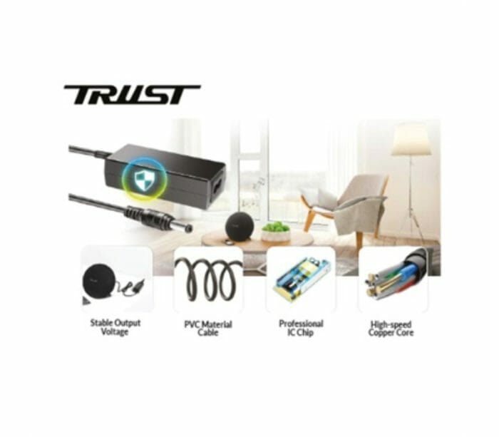 Trust Laptop Charger ACER 65W 19V/3.42A 3.0*1.1mm