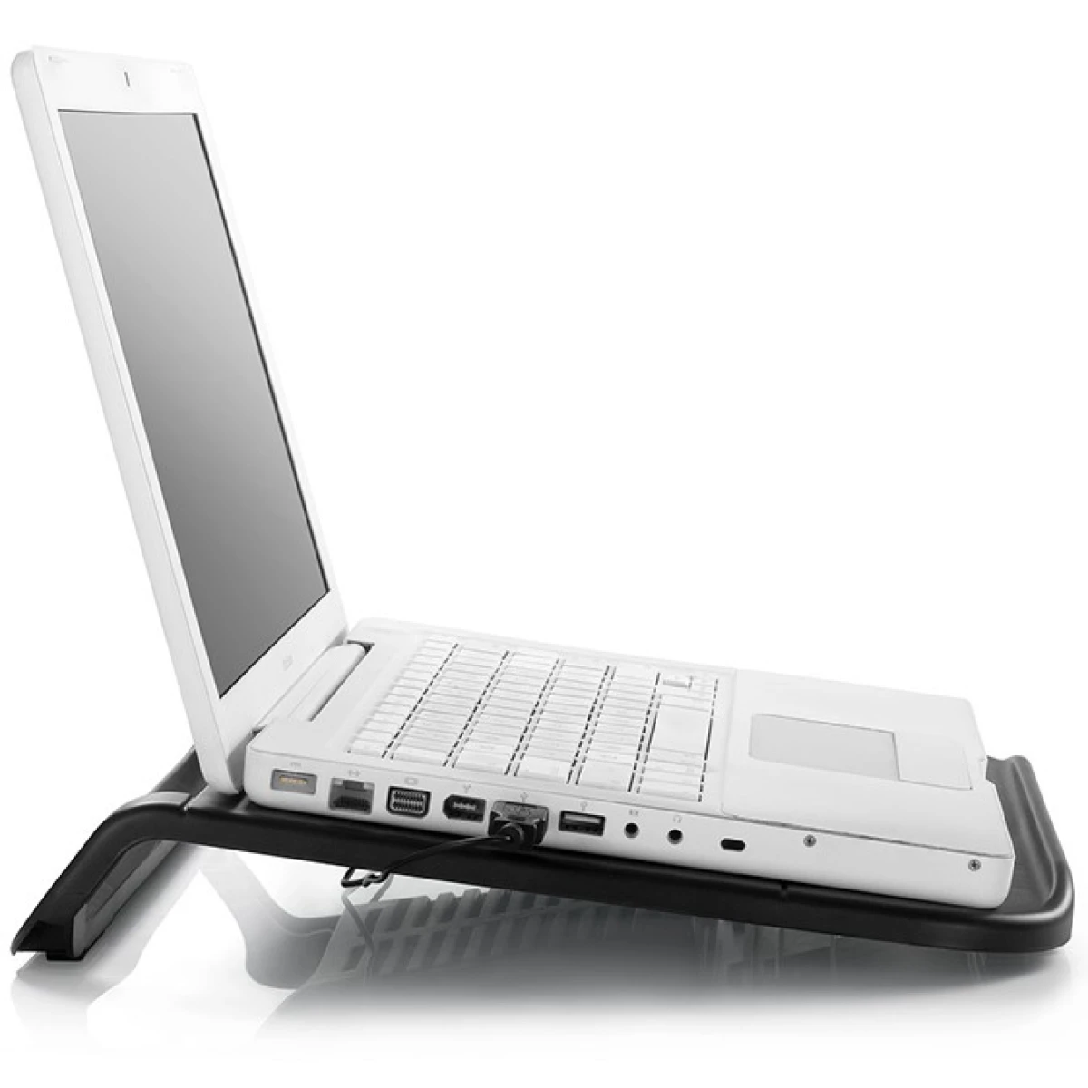 DEEPCOOL N200 Notebook Cooler Compatible with 15.6-inch or Smaller notebooks 120 mm Cooling Fan - Black