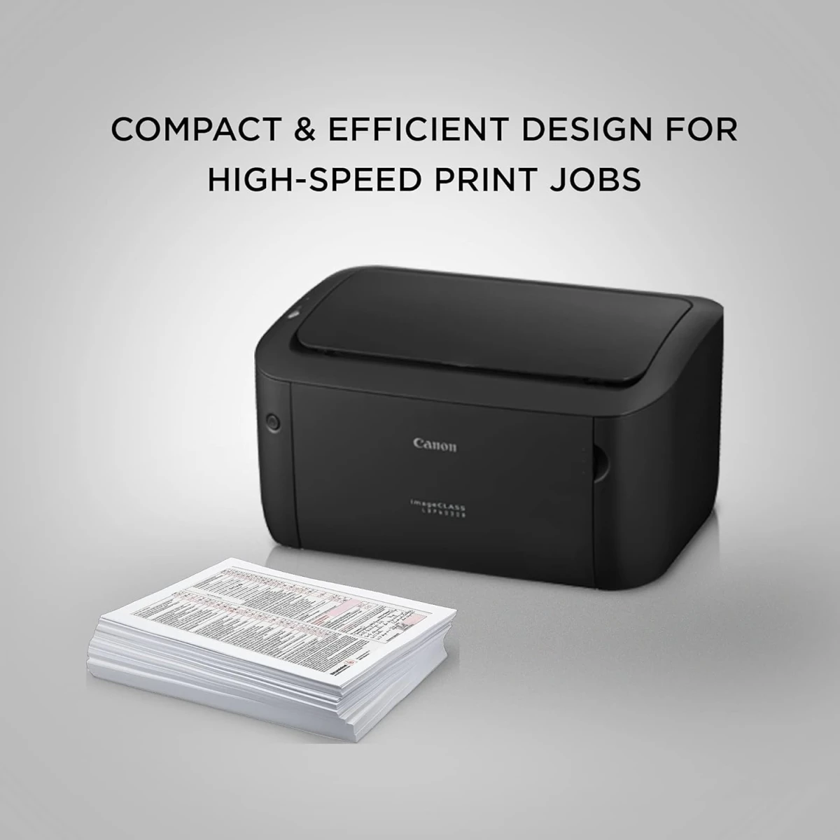 Canon imageCLASS LBP6030B Mono Printer, Windows, Mac and Linux Support USB Interface