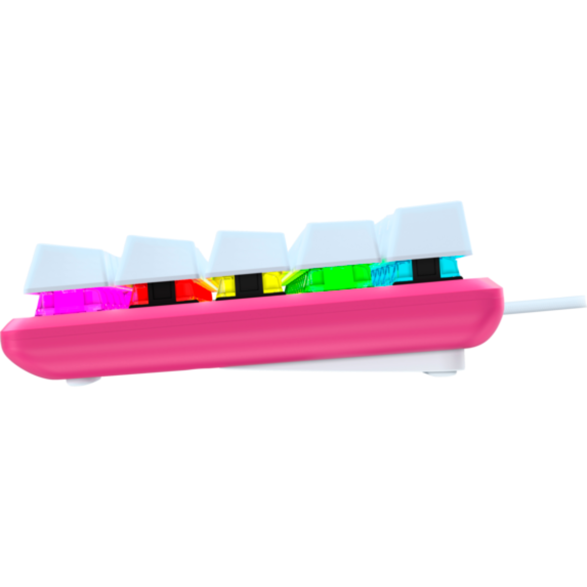 HyperX Alloy Origins 60% Small RGB Mechanical Gaming Keyboard US Layout HyperX Switches-White